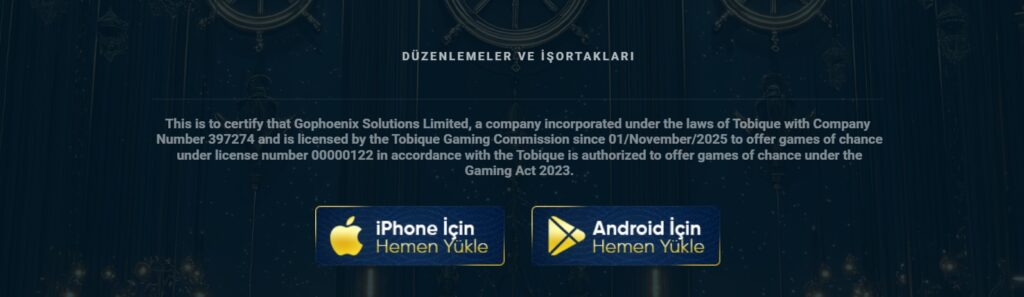 betamiral lisans bilgileri