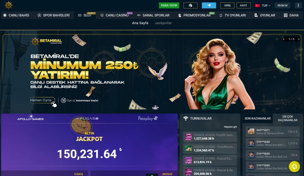 betamiral slot oyunları